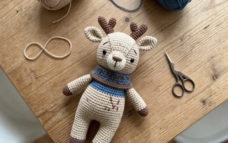 Amigurumi Reh häkeln: Kostenlose Anleitung für Anfänger
